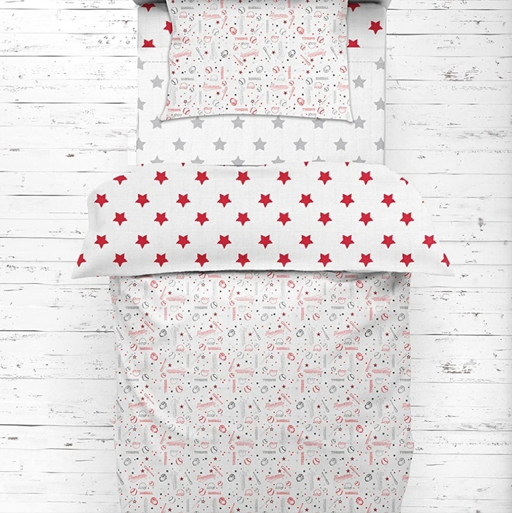 Toddler baseball bedding
